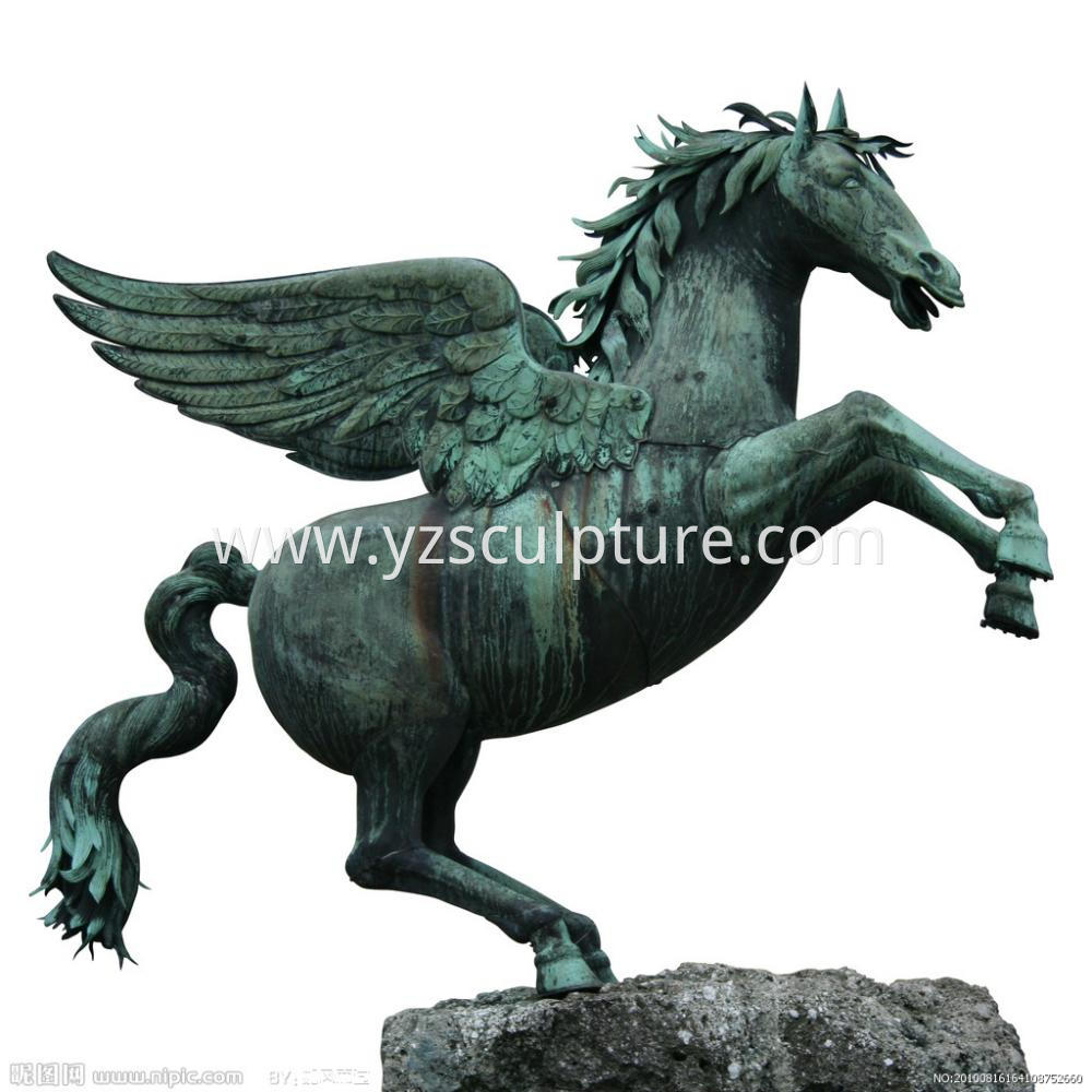 Bronze Flying Horse Sculpture 